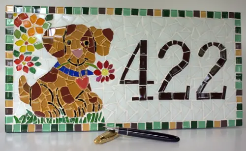 Número para Casa Dog