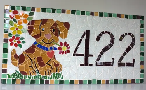 Número para Casa Dog