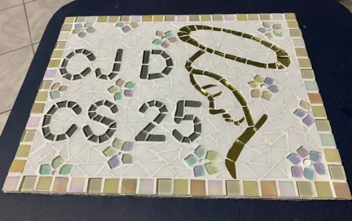 Número para Casa em Mosaico Nossa Senhora