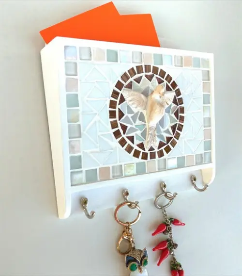 Porta Cartas e Chaves Mosaico Divino