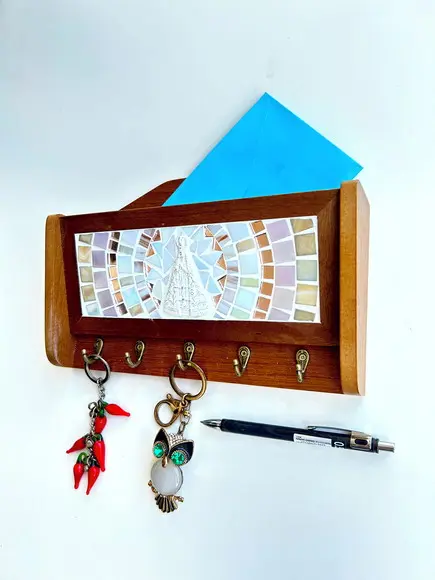 Porta Chaves Correspondência Mosaico Nossa Senhora