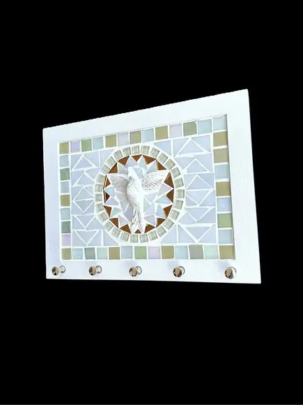 Porta Chaves Mosaico Divino