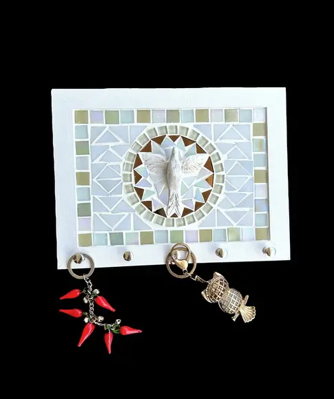 Porta Chaves Mosaico Divino