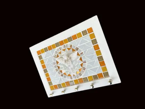 Porta Chaves Mosaico Divino