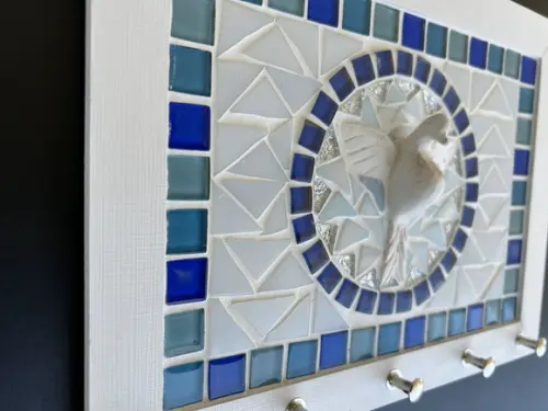 Porta Chaves Mosaico Divino
