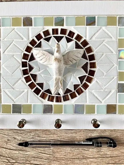 Porta Chaves Mosaico Divino