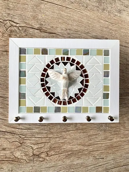 Porta Chaves Mosaico Divino