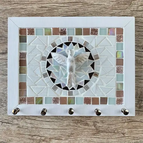 Porta Chaves Mosaico Divino