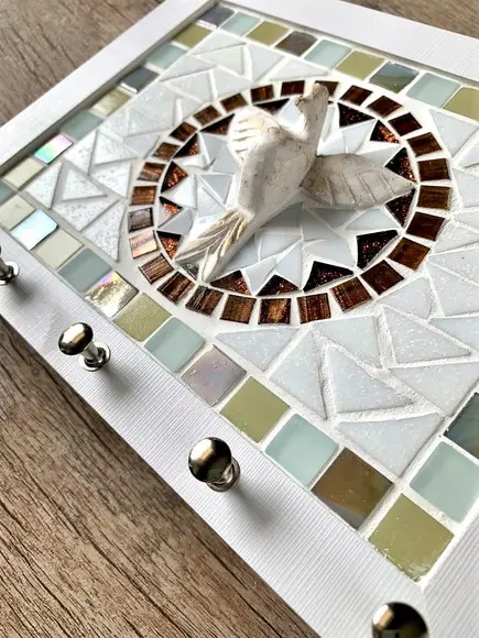 Porta Chaves Mosaico Divino