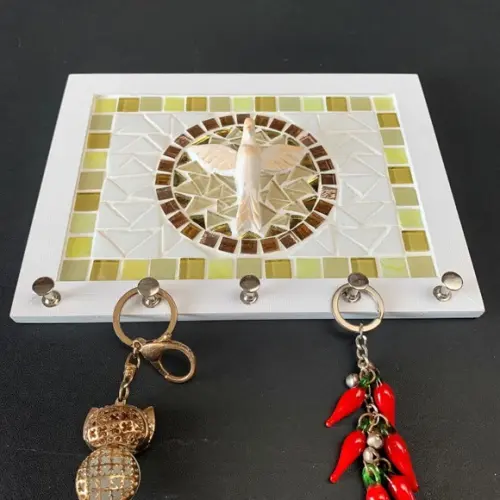 Porta Chaves Mosaico Divino