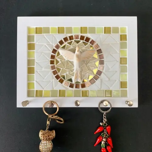 Porta Chaves Mosaico Divino