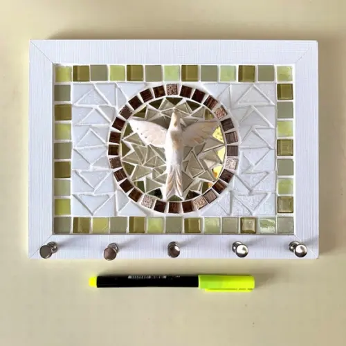 Porta Chaves Mosaico Divino