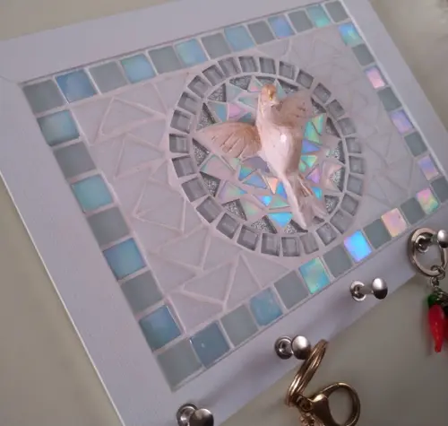 Porta Chaves Mosaico Divino