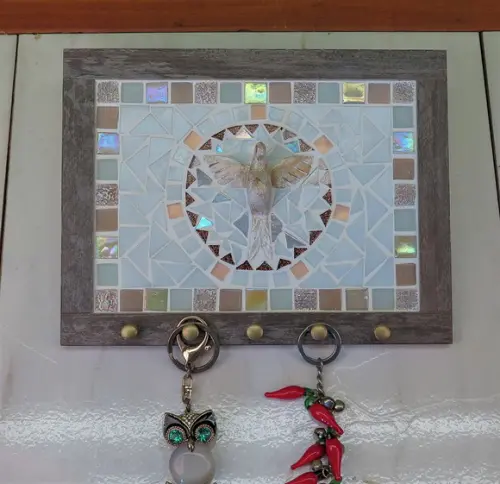 Porta Chaves Mosaico Divino