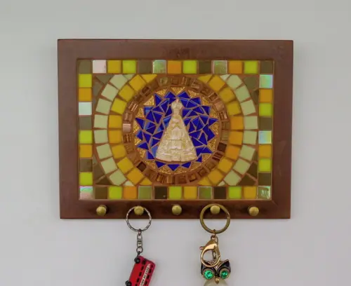 Porta Chaves Mosaico Nossa Senhora