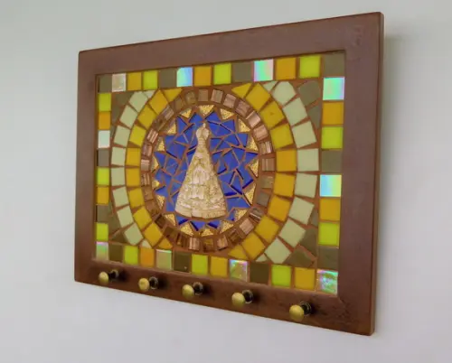 Porta Chaves Mosaico Nossa Senhora
