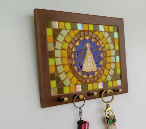 Porta Chaves Mosaico Nossa Senhora