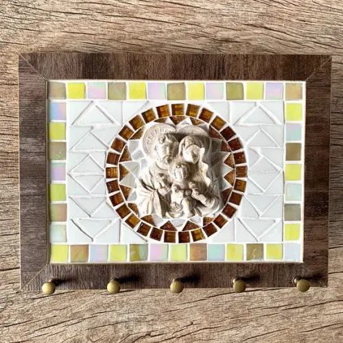 Porta Chaves Mosaico Sagrada Família