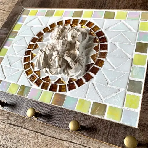 Porta Chaves Mosaico Sagrada Família