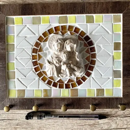 Porta Chaves Mosaico Sagrada Família