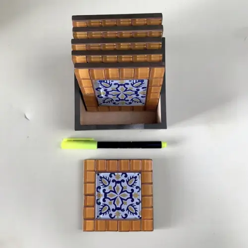 Porta Copos em Mosaico Lisboa