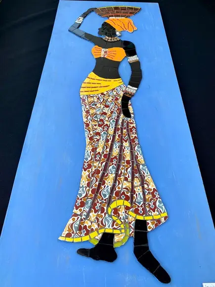 Quadro em Mosaico Africana