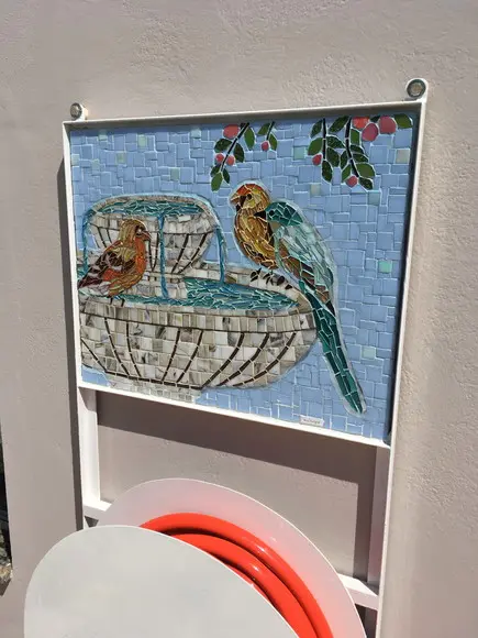 Quadro em Mosaico Pássaros