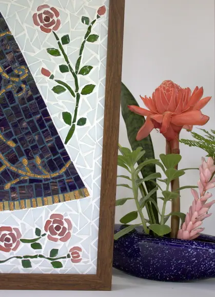 Quadro Nossa Senhora Aparecida em Mosaico