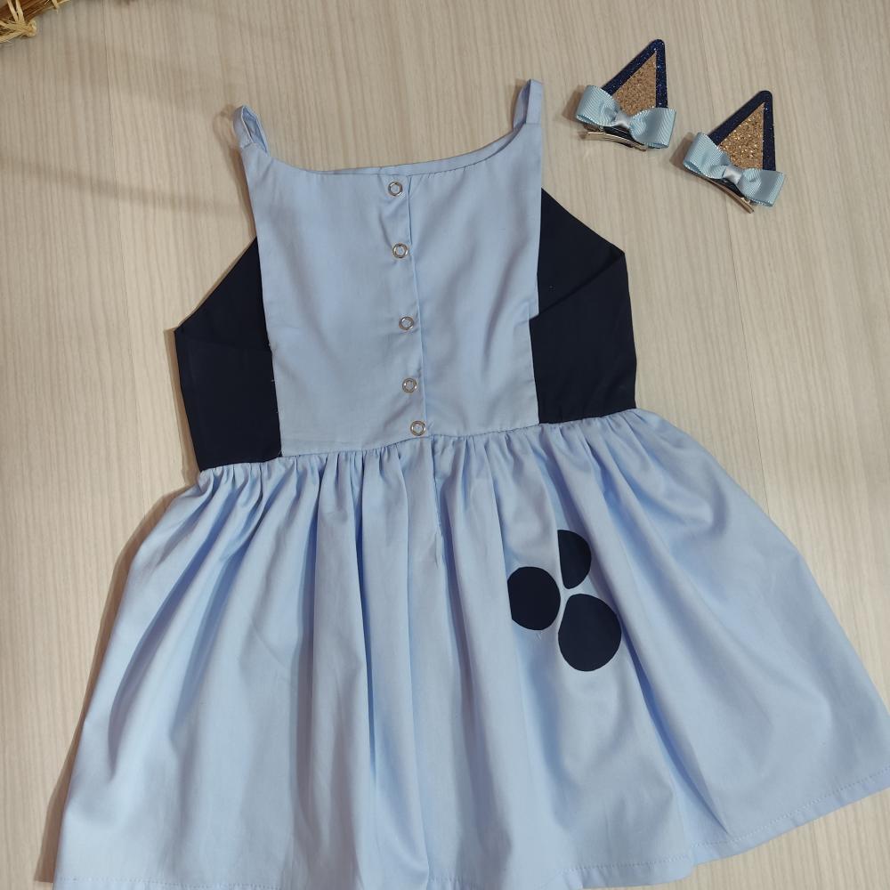 Fantasia vestido Bluey