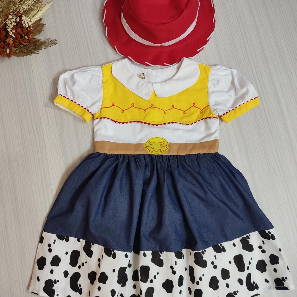 Vestido Jessie toy story infantil