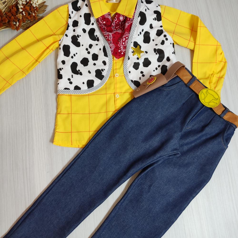 Fantasia Xerifes Woody toy story infantil