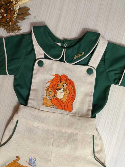 Roupa Tema Rei Leão