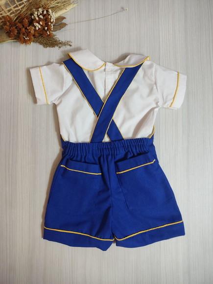 Roupa Jardineira Circo