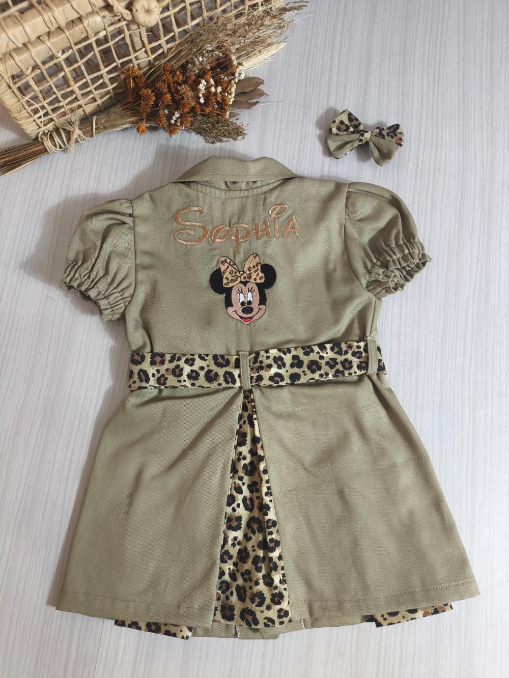 Vestido Safari da Minnie