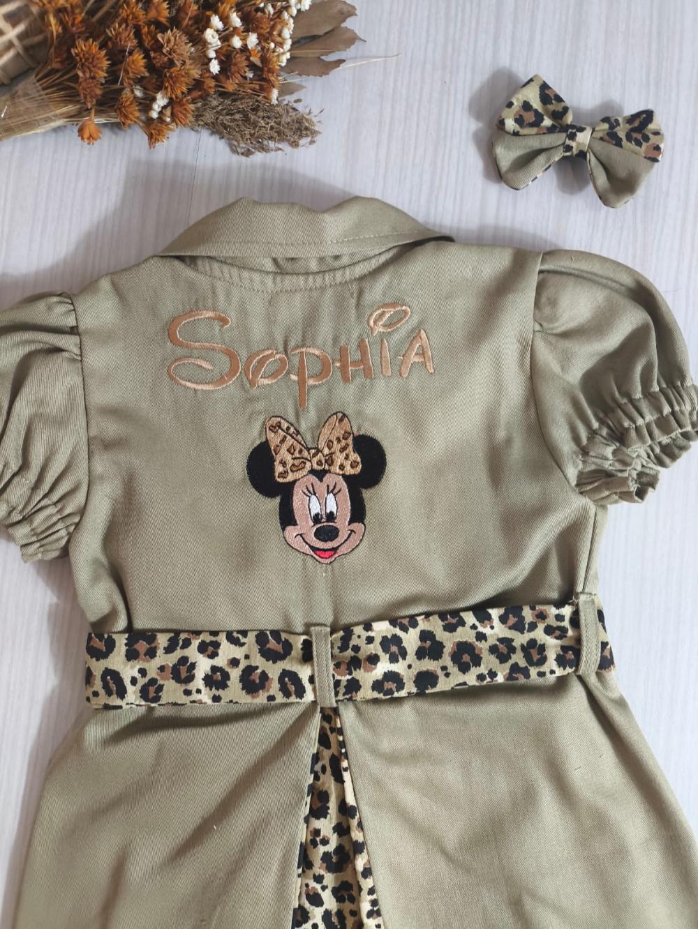 Vestido Safari da Minnie