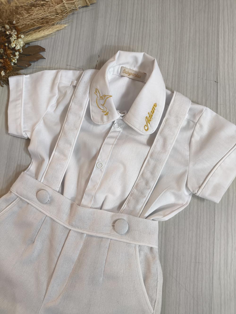 Conjunto Roupa Batizado