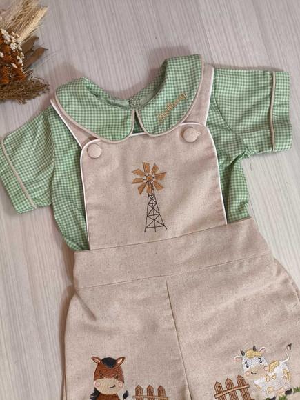 Conjunto Roupa Fazendinha