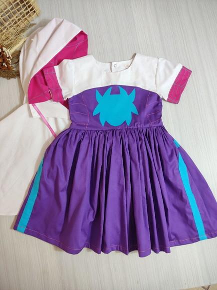 Fantasia Vestido Aranha Fantasma