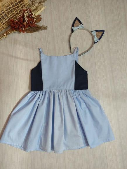 Fantasia Vestido Bluey