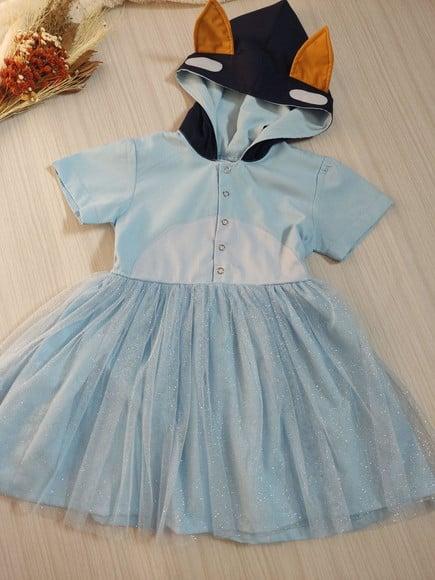 Fantasia Vestido Bluey