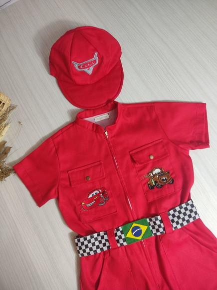 Macacão Carros Disney