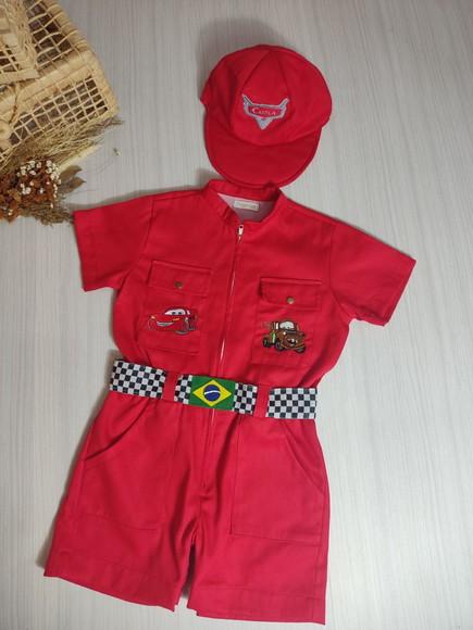 Macacão Carros Disney