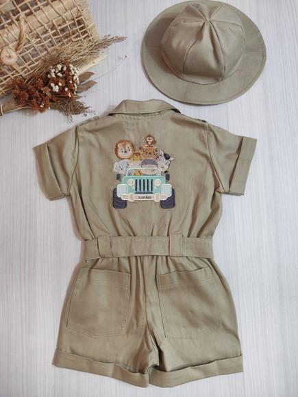 Macacão Safari