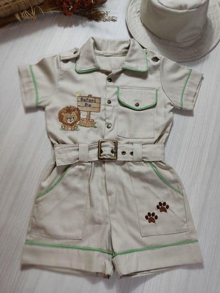 Macacão Safari