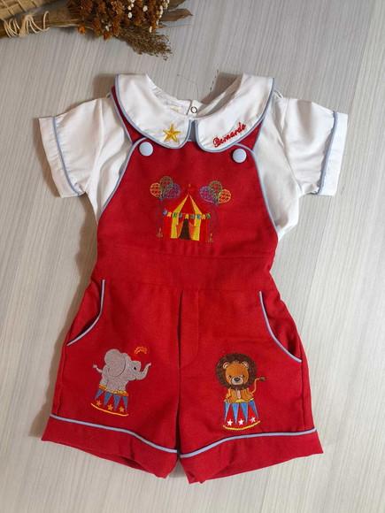 Roupa temática circo menino