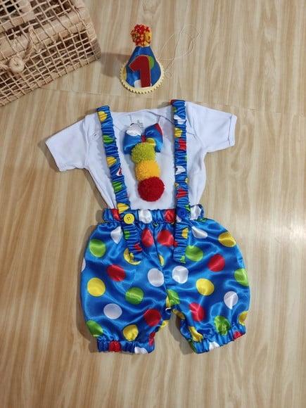 Roupa Palhacinho Circo