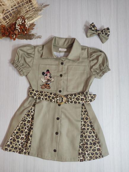 Vestido Safari da Minnie