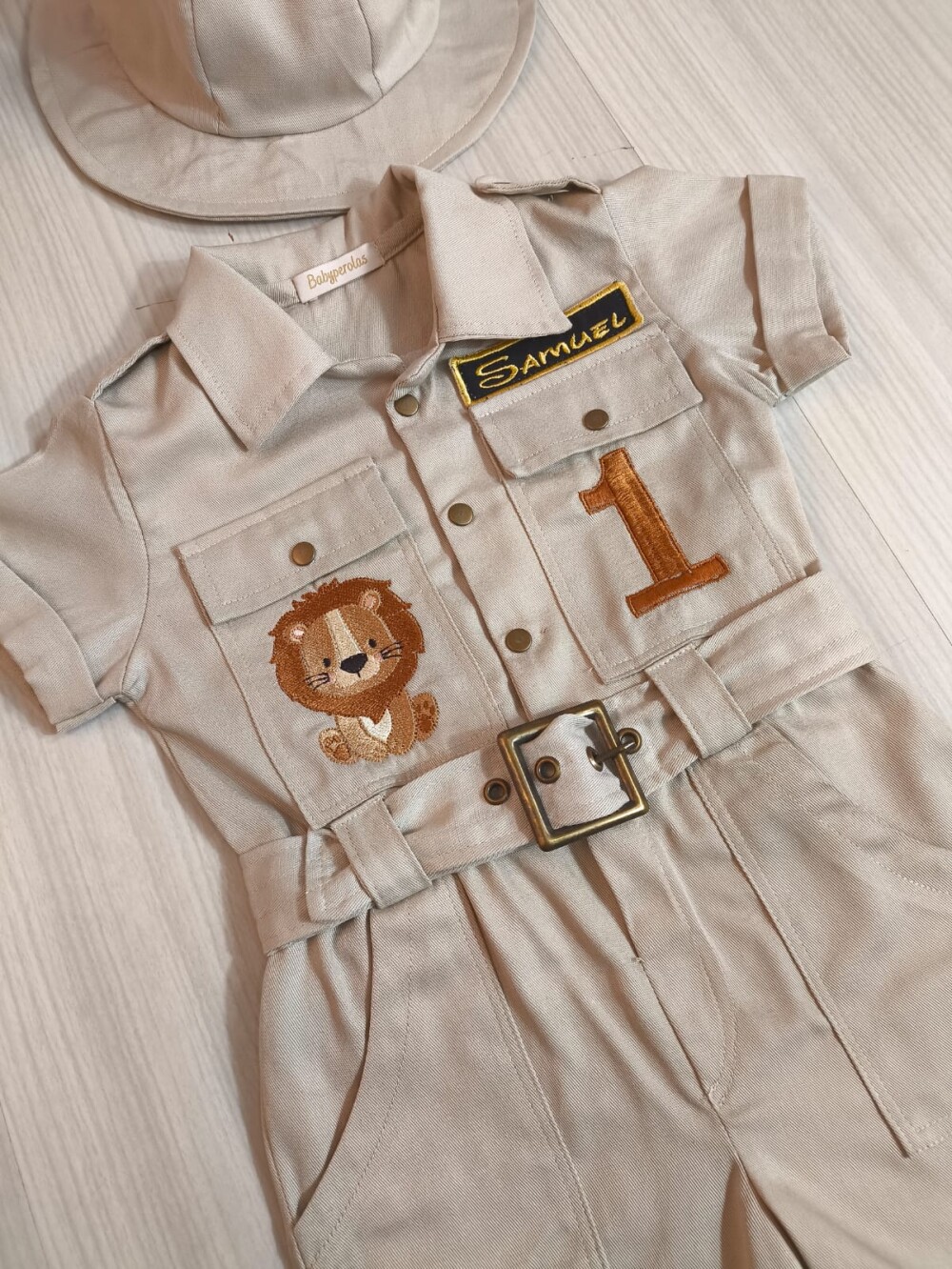 Macacão safari