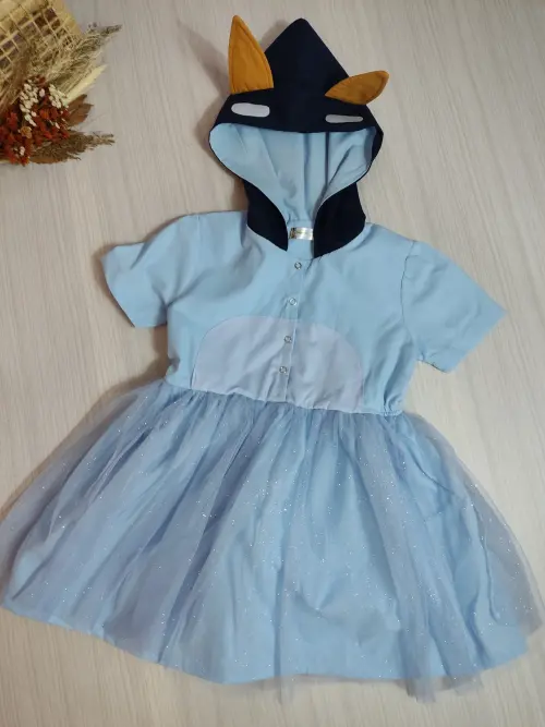 Fantasia vestido Bluey