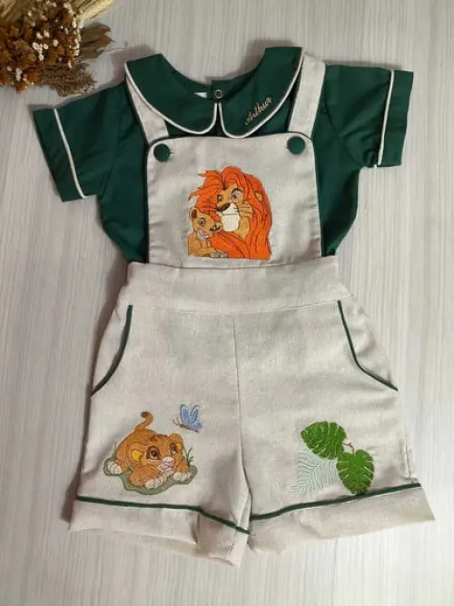 Roupa Tema Rei Leão